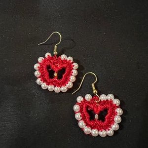 Crocheted Earrings (handmade)
